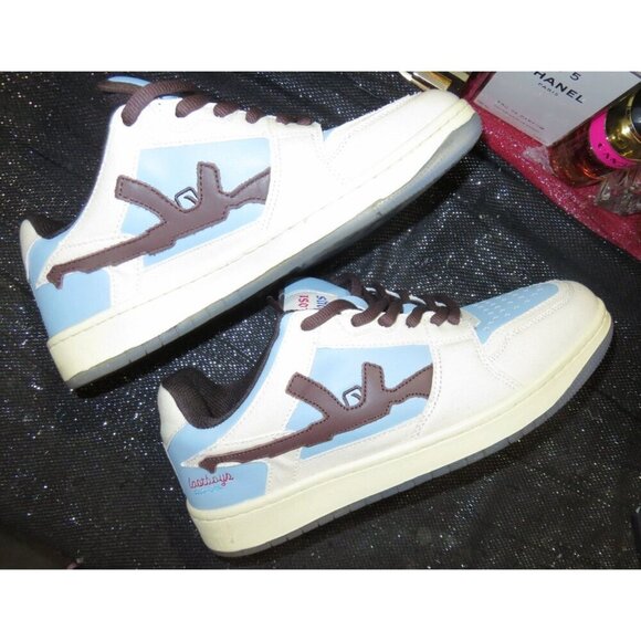Lost Boys Dunks Tony Lows V3 Low Top Leather Trainers size 10.5 Limited Edition - Picture 7 of 12